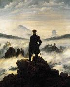 Caspar David Friedrich The Wanderer above the Mists Germany oil painting artist